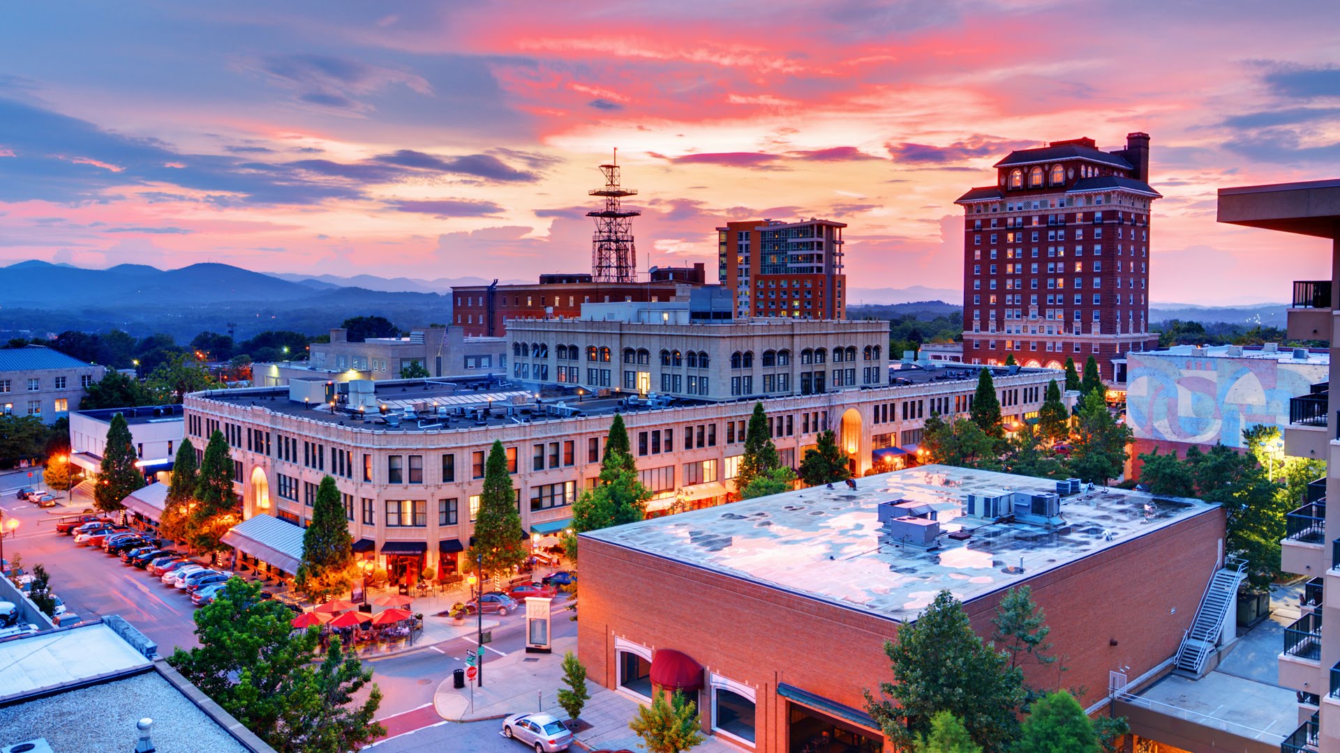 Downtown Asheville NC